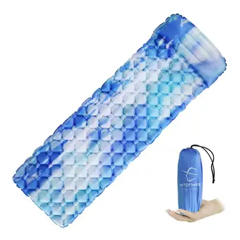 Pad de dormit Compact Camping, Backpacking Aer Pad Ușor Gonflabile Saltea de Dormit Ultralight Portabil picnic moistureproof