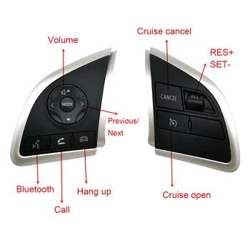 Pentru Mitsubishi ASX Outlander Xpander Viteză de Croazieră Comutator de Comandă Butoane de pe Volan Bluetooth Audio Volum Comutator 2013