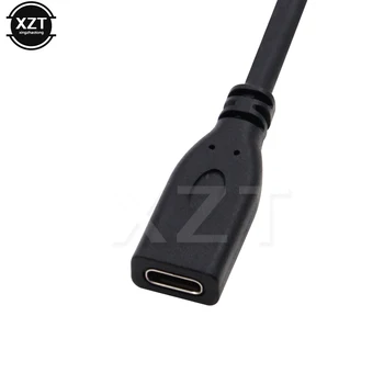 Mai nou USB de sex Masculin la Feminin USB 3.1 Tip C Extender Extensie Cablu Scurt Cablul