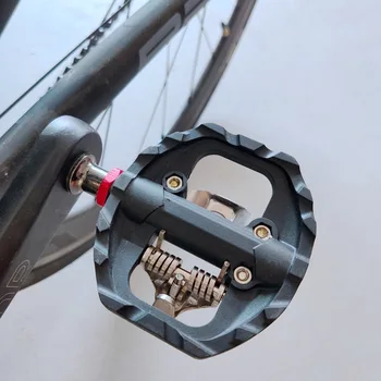 Catazer Pedala de Biciclete MTB Biciclete Auto-Blocare a Pedalei de Pedale Clipless Dual Platforma Adaptoare Cu Crampon Pentru SHIMAN CĂUTAREA KEOR