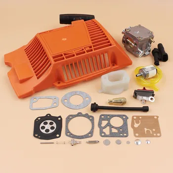Recul Starter Carburator Carb Kit de Reparare Pentru Husqvarna 61 268 272 XP 272XP Drujba w/ Admisie Comutatorul de Oprire Furtun de Ulei