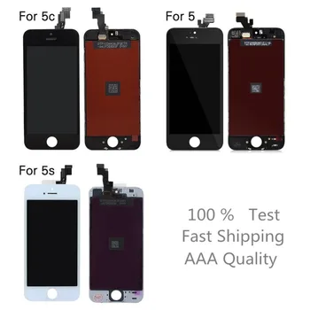 AAA Calitate Pentru iPhone 5S 5 5c 4S Ecran Tactil LCD de Asamblare de Brand Nou Display LCD pentru iPhone SE Screen +Sticla+Kit de Instrumente