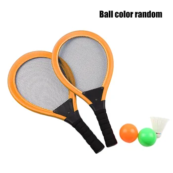 2 În 1 Plaja de Învățământ Grădină Badminton Non-toxice pentru Copii Play Cadou de Siguranță Foto Prop Copii Racheta de Tenis Set de Jucării