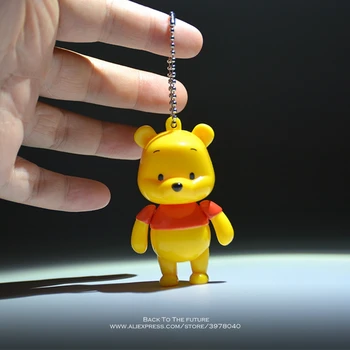 Disney Winnie the Pooh 7cm Figura de Acțiune Anime Decor de Colectare Figurina mini copil model de Jucărie pentru copii cadouri