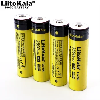 1-20BUC LiitoKala Lii-35S Noua baterie 18650 3.7 V 3500mAh baterie reîncărcabilă litiu pentru lanterna LED-uri+DIY subliniat