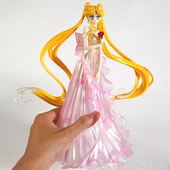 Pretty Guardian Sailor Moon Princess Serenity Tsukino Usagi PVC Figura de Colectie Model de Păpușă Jucărie