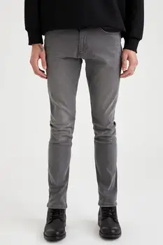 De facto de Iarnă Om Denim Pedro Slim Fit Jeans Streetwear Estetice Pantaloni din Bumbac Elastic Moda pentru Noul Sezon-T0682AZ20WN