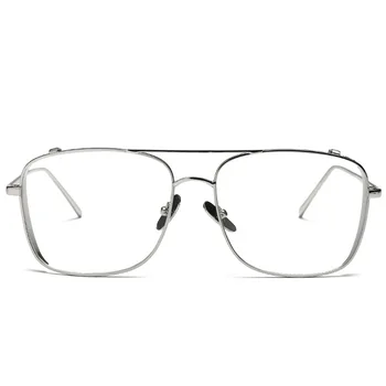 Cubojue Aur rame ochelari de vedere barbati femei unisex top plat ochelari groase partea fals moda steampunk vintage ochelari ochelari