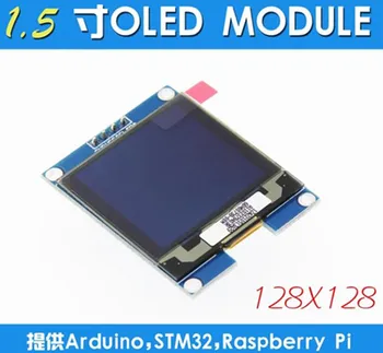 1.5 inch 4P Alb Ecran OLED Modul SSD1327 Conduce IC 128*128 IIC Interfață