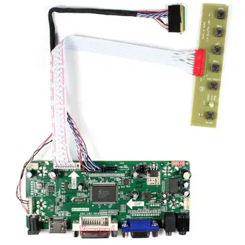 Yqwsyxl Control Board Monitor Kit pentru N101LGE N101LGE-L11 HDMI+DVI+VGA LCD ecran cu LED-uri Controler de Bord Driver