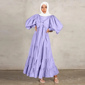 Abaya Dubai Turcia Musulmană Moda Rochie De Islam Rochii De Îmbrăcăminte Abayas Pentru Femei Halat De Serată Vetement Femme Musulman De Modul