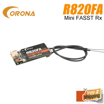 Corona R820FA 2.4 Ghz FASST Compatibil S. AUTOBUZ Mini Receptor pentru RC Drone