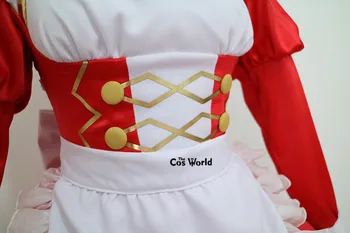 FGO Soarta mare Pentru Saber Nero Claudius Servitoare cu Șorț Uniformă Rochie Costum Cosplay Anime Costume