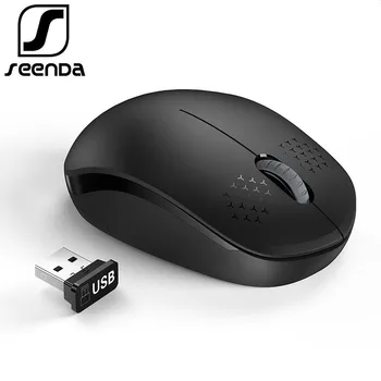 SeenDa Silențioasă 2.4 GHz Wireless Mouse-ul pentru Laptop Portabil Mini Mut Soareci Silent Mouse de Calculator pentru Desktop Notebook PC Mause