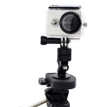 360 de Grade de Rotație Swivel Pivot Brat Adaptor de Montare pentru GoPro Hero 3 3+ 4 Camera Negru