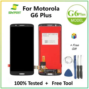 Pentru Motorola G6 Plus Display LCD Cu Touch Screen Digitizer Asamblare + Instrumente Gratuite Pentru Moto G6Plus XT1926 5.93 Inch Lcd Ecran