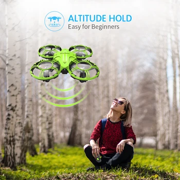 Eachine E016H Mini Altitudinii Headless Mode 8mins Timp de Zbor 2.4 G RC Drone quadcopter RC Elicopter RTF Pentru Copii VS S9HW H49