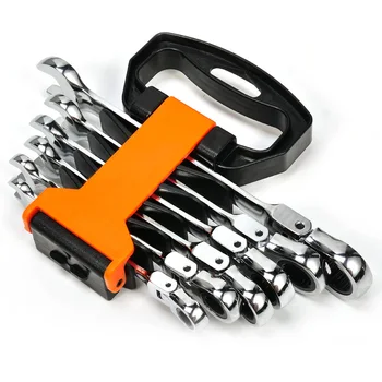 Cheie cu Clichet Cheie Soclu Set de scule cu Clichet 5/6/7/12PCS Reparații Auto Set de Chei Unelte de Mână Cheie Reglabilă