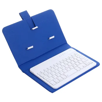 Portabil Mini din Piele Wireless Blueteeth Tastatură pentru iPhone pentru Android Telefon Zgomot Redus Desktop Office Tabletă de Divertisment