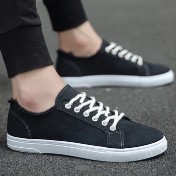 Adidași de culoare albă băieți pantofi sport 2020 primăvară clasic pantofi barbati casual adidasi pantofi de panza pentru barbati pantofi plat