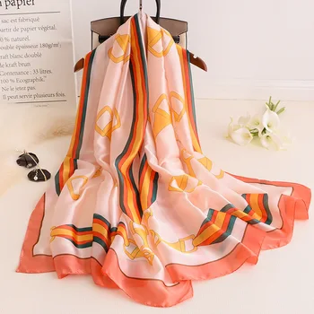 2020 designer de lux eșarfă femme de mătase plaja esarfe fular femei de imprimare șaluri și împachetări moale pashmina bufanda