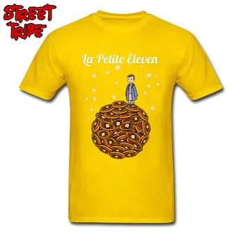 Tricou De Lucruri ciudate Om Tricouri Puțin Unsprezece T-shirt 2019 Amuzant Topuri Micul Prinț Vafe Luna de benzi Desenate Tricouri Bumbac 3D