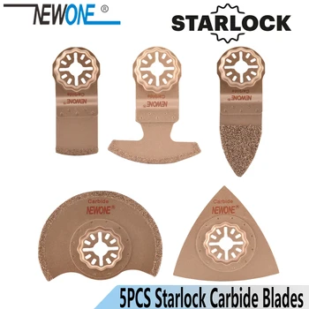 ALTUL 5pcs/set Carbură de Ferăstrău STARLOCK Starlock pentru Putere Oscilantă Instrumente pentru Taiat Placi Ceramice sau din Lemn poloneză Ceramice