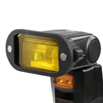Selens Magnetic Silicon Difuzor de Lumina Cauciuc Sfera Modular Flash Accesorii Kit pentru Canon Nikon pe Camera foto Speedlite