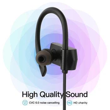 2 buc/lot GGMM W600 Bluetooth Căști Impermeabil Wireless Bluetooth Cască în ureche Căști audifonos Bluetooth