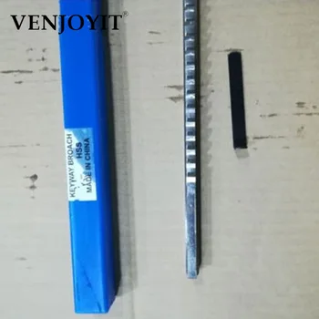 5mm Nut Broșă C1 Push-Tip Metric Dimensiune cu Shim HSS Broșă Instrument pentru Tăiere CNC