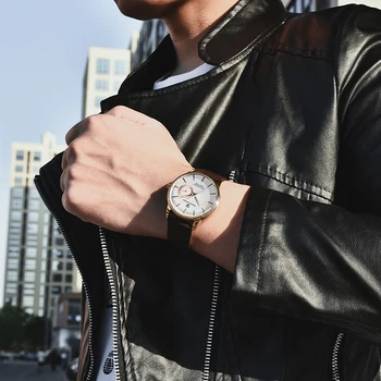Ceasuri barbati Brand de Top PAGANI DESIGN de Lux pentru Barbati Cuarț Ceas din Oțel Inoxidabil din Piele Impermeabil Ceasuri Relogio Masculino