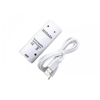 GTF 3600mAh Reîncărcabilă Joc Baterie cu Cablu de Încărcare pentru Nintendo Wii Remote Controller de joc mașină de baterie