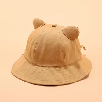 Noua moda Unisex Vara Găleată Pălărie de Protecție solară Femei Drăguț Urechi de Pisică Pălării Casual Pescar Pălărie hip hop pălării panama casquette
