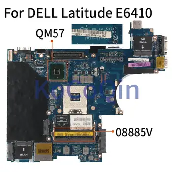 KoCoQin laptop Placa de baza Pentru DELL Latitude E6410 Placa de baza NC-08885V 08885V LA-5471P QM57