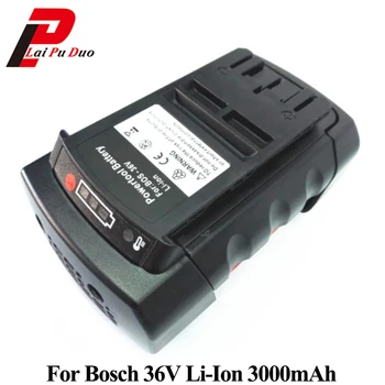 36V 3.0 Ah Li-Ion de Înlocuire instrument de putere a bateriei pentru Bosch: 2607336003,BAT810,11536C,BAT837,2607336107,D-70771,1651 K