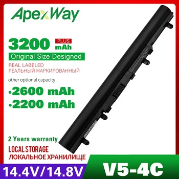 ApexWay 14.4 v 2200mAh baterie laptop pentru ACER Aspire AL12A32 AL12A72 V5 V5-131 V5-431 V5-471 v5-171 V5-531 V5-571 Serie