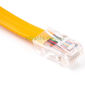Usb la Rj45 cablu RS232 Consola Cablu cu Cip FTDI pentru Cisco Huawei H3C router TP-Link Router Switch-uri