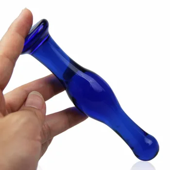 Sticlă anal plug lesbiene punctul G jet de Cristal cârlig vibrator anal prostata stimulator anus BUTTplug jucarii sexuale pentru femei