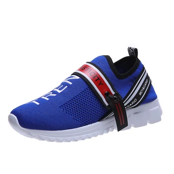 Adidași ochiurilor de plasă pentru Femei Albastru Slip On Casual Pantofi de Călătorie Femei Roșu Moale Jos Pantof de Alergare 2021 Noua Moda de Dimensiuni Mari Pantofi pentru Bărbați
