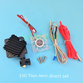 Titan Aero Upgrade Radiator extruder /V6 PT100 Hotend upgrade kit Titan directe radiator 1.73/3 mm pentru imprimanta 3D Prusa piese