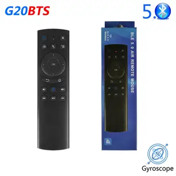G20BTS Bluetooth Wireless Air Mouse Giroscop Inteligent de Control de la Distanță pentru Xiaomi Smart TV Mibox Foc Stick Android TV Box vs G20S