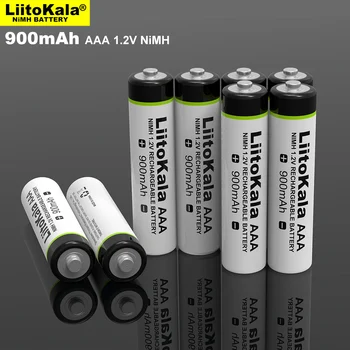4buc Liitokala 1.2 V AA 2500mAh Ni-MH baterie Reîncărcabilă + 4buc AAA 900mAh pentru Temperatura arma de control de la distanță mouse-ul baterii