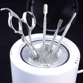 Sterilizator Cu Bile de Sticlă pentru Metal, Echipamente de Înaltă temperatură de Sterilizare Instrument de Sterilizare Curat Nail Art Salon de Manichiura