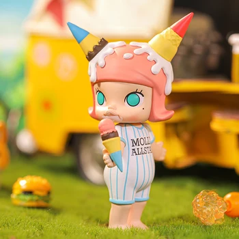 POP MART Molly Delicioase Petrecere Serie Arttoys Figura de Acțiune Orb Cutie Kawaii Drăguț Dulce Cadou Jucărie pentru Copii Transport Gratuit