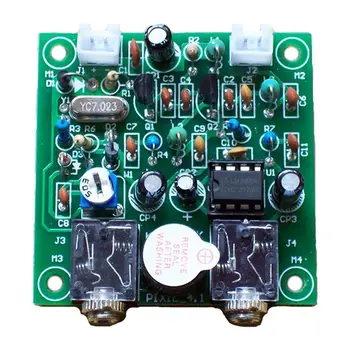 HFES Radio 40M CW unde Scurte Transmițător Receptor Versiunea 4.1 7.023-7.026 MHz QRP Pixie Kituri DIY cu Buzzer de Emisie-recepție