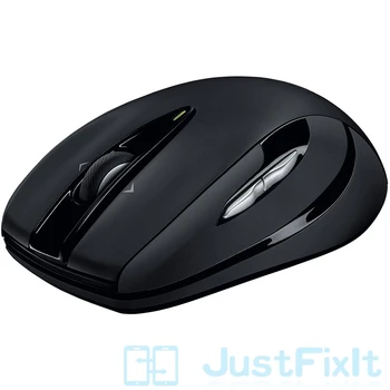 Logitech M546 Mouse-ul fără Fir Universal Biroul de Mouse-ul de Acasă, Folosind cu 2.4 GHz Optice 95,5 g pentru PC/Laptop de Gamer 90% Noi