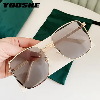 YOOSKE 2020 Supradimensionat ochelari de Soare Patrati Femei Mare Cadru Ochelari de Soare Damele de Lux, Brand Designer de Ochelari de sex Feminin Nuante UV400