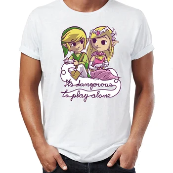 Men ' s t-shirt The Legend Of Zelda Wind Waker Toon Link-ul de Printesa Zelda Cucco Artistic opera de Arta Minunat Tipărite Tricou Harajuku Tees