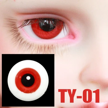 Papusa ochii negri Ochi de elev cu dungi rosii ochi de 1/3 1/4 1/6 BJD SD DD Unchiul papusa de siguranță ochii papusa accesorii TY-01