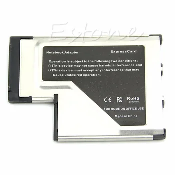 Express Card 54mm 3 Port USB 3.0 Adaptor Expresscard pentru Laptop FL1100 Cip
